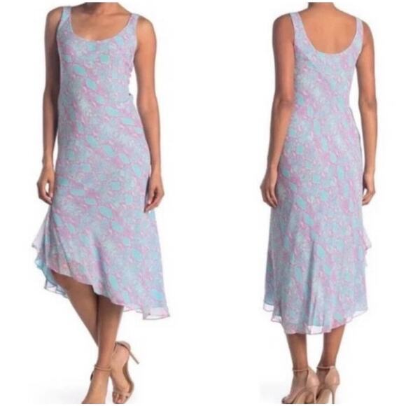 DIANE VON FURSTENBERG TAILIA DRESS IN SEA PYTHON SIZE 12 NWOT - Picture 1 of 7